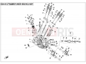 CFMOTO 2019 UTV UFORCE 800 (CF800UTR-2) CYLINDER HEAD NO.2 ASSY. - E02-6-V2