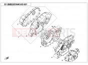 CFMOTO UFORCE 800 (CF800UTR-2) CRANKCASE ASSY. - E01
