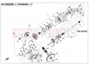 CFMOTO UFORCE 800 (CF800UTR-2) TRANSMISSION SYSTEM(2) - E06-2-V2