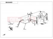 CFMOTO 2026 UTV UFORCE 800 (CF800UTR-4) BUMPER @^ CAB FRAME - F23-A