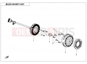 CFMOTO 2026 UTV UFORCE 800 (CF800UTR-4) MAGNETO ASSY. - E03