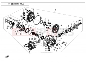 CFMOTO 2014 UTV UFORCE 800 (CF800UU-A) FRONT AXLE - F31