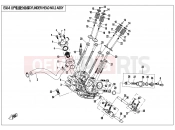 CFMOTO 2014 UTV UFORCE 800 (CF800UU-A) CYLINDER HEAD NO.2 ASSY. - E02-6