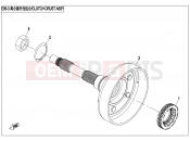 CFMOTO UFORCE 800 (CF800UU-A) CLUTCH CRUST ASSY - E05-3