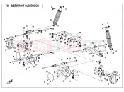 CFMOTO 2016 UTV UFORCE 800 (CF800UU-A) FRONT SUSPENSION - F05