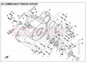 CFMOTO 2016 UTV UFORCE 800 (CF800UU-A) LEFT CRANKCASE COVER ASSY - E01-4