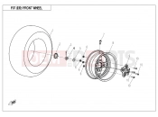 CFMOTO 2020 UTV UFORCE 800 (CF800UU-A) FRONT WHEEL - F07