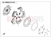 CFMOTO 2020 UTV UFORCE 800 (CF800UU-A) CLUTCH ASSY - E05-4
