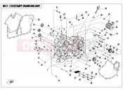 LEFT CRANKCASE ASSY - E01-1 - CFMOTO ZFORCE 1000 (CF1000US-2) 2016
