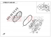 CFMOTO ZFORCE 1000 (CF1000US-2) CVT CASE ASSY - E01-3
