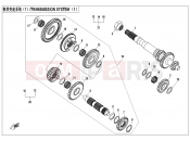 CFMOTO ZFORCE 1000 (CF1000US-2) TRANSMISSION SYSTEM(1) - E06-1-V2