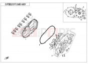 CVT CASE ASSY - CFMOTO ZFORCE 1000 (CF1000UTR-2) 2021
