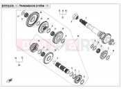 TRANSMISSION SYSTEM(1) - CFMOTO ZFORCE 1000 (CF1000UTR-2) 2021