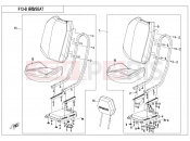 SEAT(BLACK&GREY) - CFMOTO ZFORCE 1000 (CF1000UTR-2) 2021