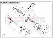 TRANSMISSION SYSTEM(3) - E06-3-V1 - CFMOTO ZFORCE 1000 (CF1000UTR-B) 2020