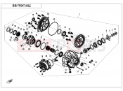 FRONT AXLE - F31 - CFMOTO ZFORCE 1000 (CF1000UTR-B) 2021