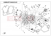 LEFT CRANKCASE ASSY - E01-1 - CFMOTO ZFORCE 1000 (CF1000UTR-B) 2021