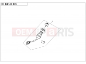 CFMOTO ZFORCE 500 (CF500US) LOCK KIT - F01