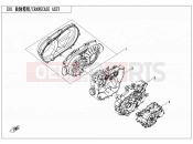 CFMOTO ZFORCE 500 (CF500US) CRANKCASE ASSY. - E01