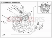 CFMOTO ZFORCE 500 (CF500US) RIGHT CRANKCASE ASSY - E01-2