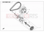 CFMOTO ZFORCE 500 (CF500US) CVT ASSY - E05