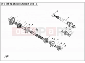 CFMOTO ZFORCE 500 (CF500US) TRANSMISSION SYSTEM(â ) - E06-1