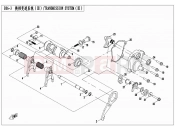 CFMOTO ZFORCE 500 (CF500US) TRANSMISSION SYSTEM(â¢) - E06-3