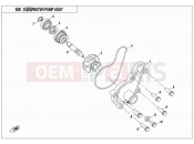CFMOTO ZFORCE 500 (CF500US) WATER PUMP ASSY - E08