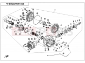 CFMOTO ZFORCE 500 (CF500US-EX) FRONT AXLE - F29