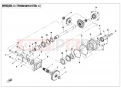 CFMOTO ZFORCE 500 (CF500US-EX) TRANSMISSION(2,FOR SLEEVE) - E06-2-B