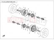 CFMOTO ZFORCE 600 (CF600-3) REAR WHEEL