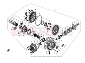 CFMOTO ZFORCE 600 (CF600-3) FORNT AXLE