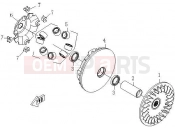 CFMOTO ZFORCE 600 (CF600-3) PRIMARY SHEAVE - E14
