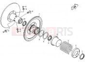 CFMOTO ZFORCE 625 (CF625-6) SECONDARY SHEAVE - E15