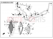 CFMOTO 2014 SSV ZFORCE 800 (CF800) COOLING SYSTEM - F18-1