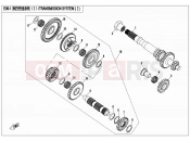 CFMOTO 2016 SSV ZFORCE 800 (CF800) TRANMISSION SYSTEM (â ) - E06-1