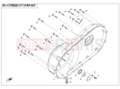 CFMOTO 2017 SSV ZFORCE 800 (CF800) CVT COVER ASSY. - E01-4