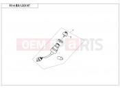 CFMOTO 2021 SSV ZFORCE 800 (CF800) LOCK KIT(ORDINARY) - F01-A