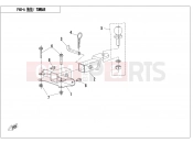 CFMOTO 2021 SSV ZFORCE 800 (CF800) TOWBAR (SPLIT,2017) - F40-A