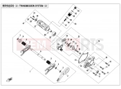 CFMOTO 2021 SSV ZFORCE 800 (CF800) TRANSMISSION SYSTEM(3) - E06-3-V4