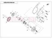 CFMOTO 2021 SSV ZFORCE 800 (CF800) WATER PUMP ASSY. - E08