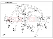 CAB FRAME(ROPS) - F23 - CFMOTO ZFORCE 800 (CF800US-A) 2015