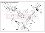 CRANKSHAFT CONNECTING ROD @^ PISTON ASSY - E04 - CFMOTO ZFORCE 800 (CF800US-A) 2015