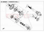 TRANMISSION SYSTEM (â ) - E06-1 - CFMOTO ZFORCE 800 (CF800US-A) 2015