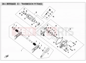 TRANMISSION SYSTEM(â¢) - E06-3 - CFMOTO ZFORCE 800 (CF800US-A) 2015