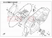 CFMOTO ZFORCE 800 (CF800US-A) CVT CASE ASSY - E01-3