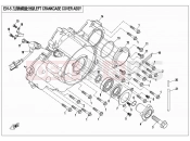 CFMOTO ZFORCE 800 (CF800US-A) LEFT CRANKCASE COVER ASSY - E01-5