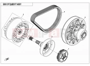 CFMOTO ZFORCE 800 (CF800US-A) CVT ASSY - E05
