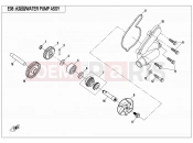 CFMOTO ZFORCE 800 (CF800US-A) WATER PUMP ASSY - E08