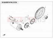 CFMOTO ZFORCE 800 (CF800US-A) STARTERING SYSTEM - E09